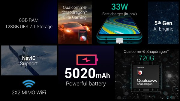 Redmi Note 9 Pro Specifications