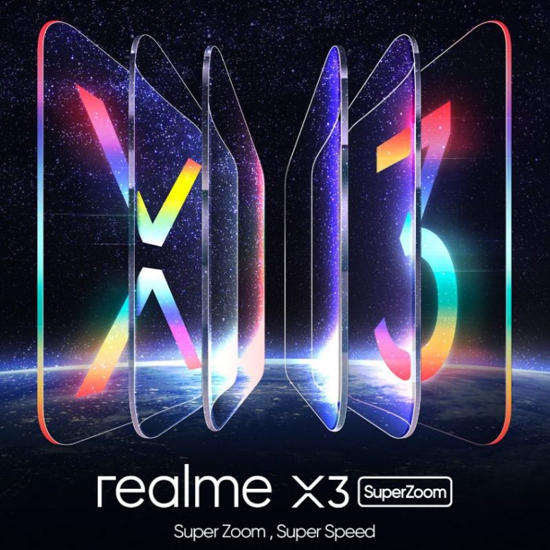 Realme X3 SuperZoom with 60x Zoom and 120Hz display to be announced on May 26